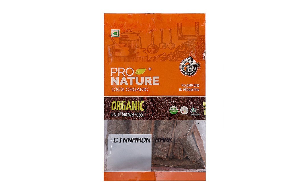 Pro Nature Organic Cinnamon Bark    Pack  50 grams